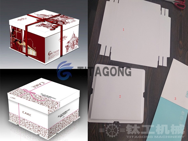 蛋糕盒是如何生產(chǎn)出來(lái)的，需要用到哪些蛋糕盒成型設(shè)備